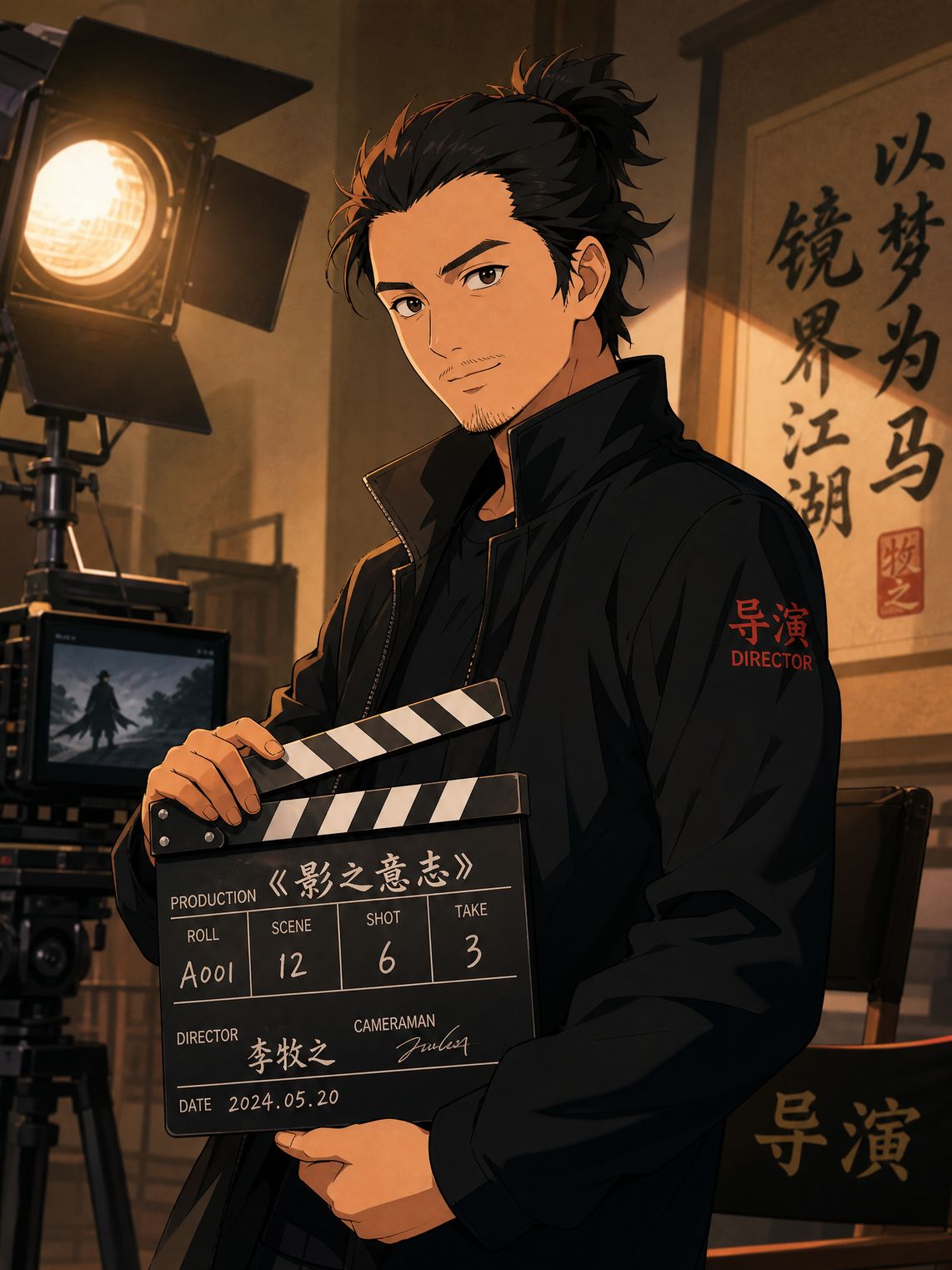 小蓝导航首席动漫导演李牧之